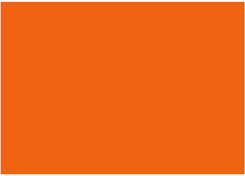 Creativ company eva foam vellen oranje, a4, 10st.