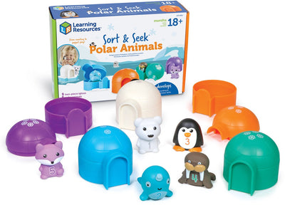 Learning resources sort seek™ pooldieren - vanaf 18 maanden