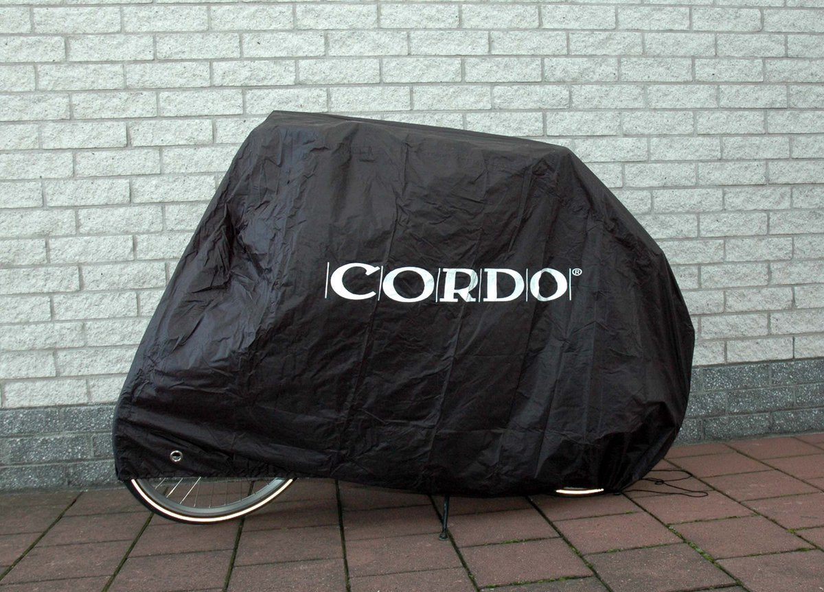 Cordo fietshoes 2 fietsen zwart 128x98x235cm
