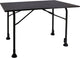 Travellife barletta tafel ultra 120 antraciet - exteriolit tafelblad - in hoogte verstelbaar - lichtgewicht en compact inklapbaar