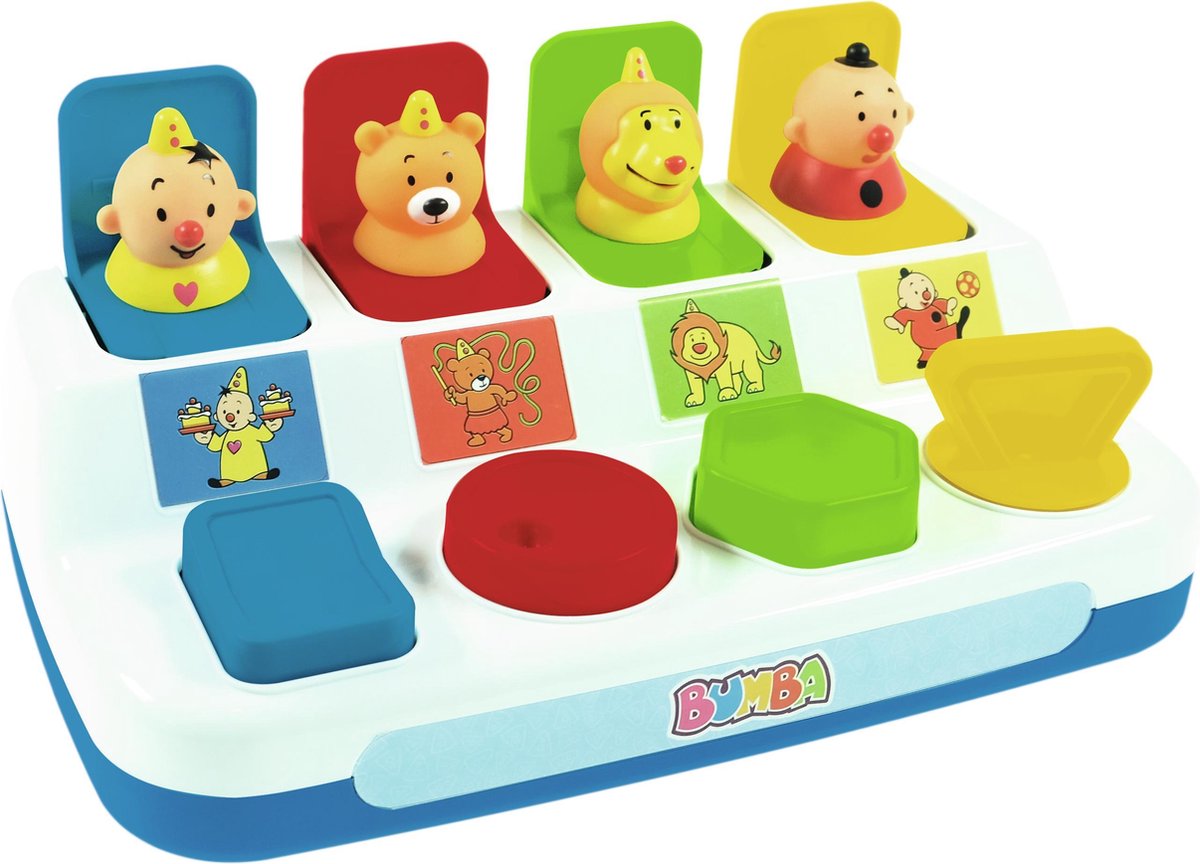 Bumba interactief speelgoed - pop up figuren