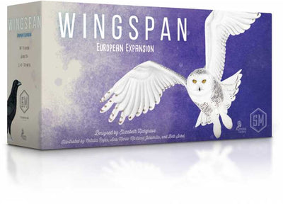 Asmodee wingspan european expansion bordspel (engels, uitbreiding, 1 - 5 spelers, 60 - 75 minuten, vanaf 10 jaar)