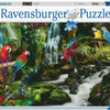 Ravensburger puzzel bonte papegaaien in de jungle - legpuzzel - 2000 stukjes