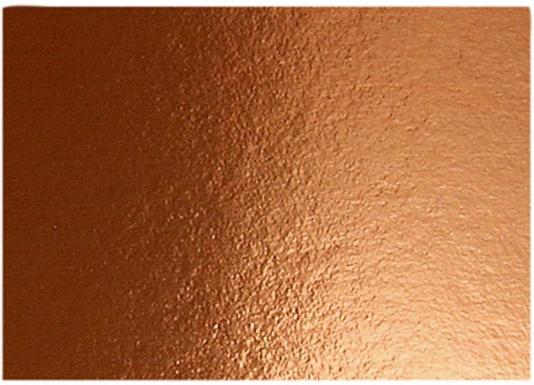 Creativ company metallic foliekarton a4 koper 10 vel