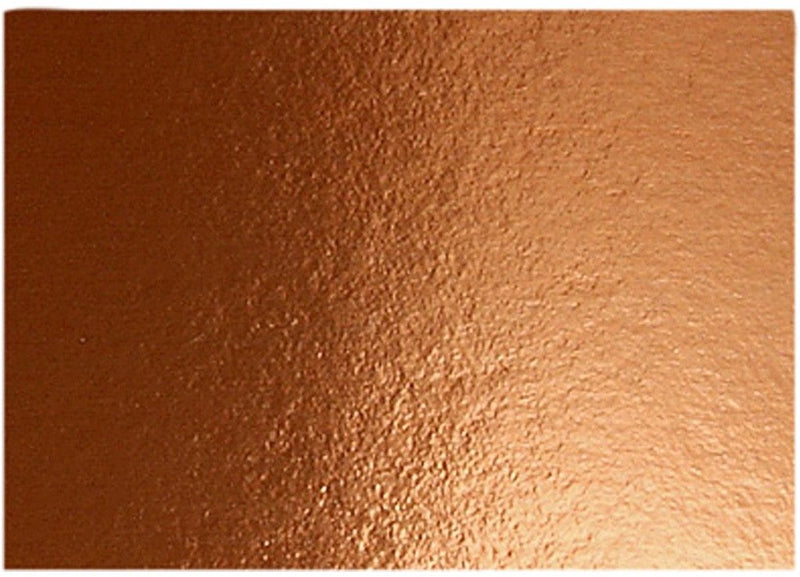 Creativ company cc metallic foil card, a4, sheet 210x297 mm, 280 g, copper, 10 sheet 1 pack