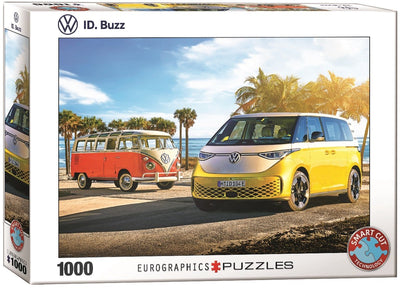 Eurographics volkswagen - vw id buzz - 1000 stukjes 68×48cm (b×h) - legpuzzel