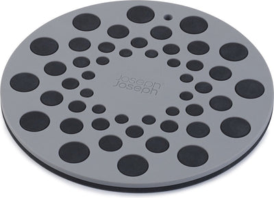 Joseph joseph - spot-on onderzetter set van 2 stuks - siliconen - grijs