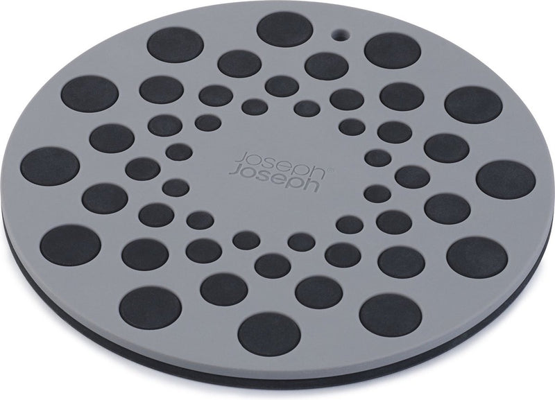 Joseph joseph - spot-on onderzetter set van 2 stuks - siliconen - grijs