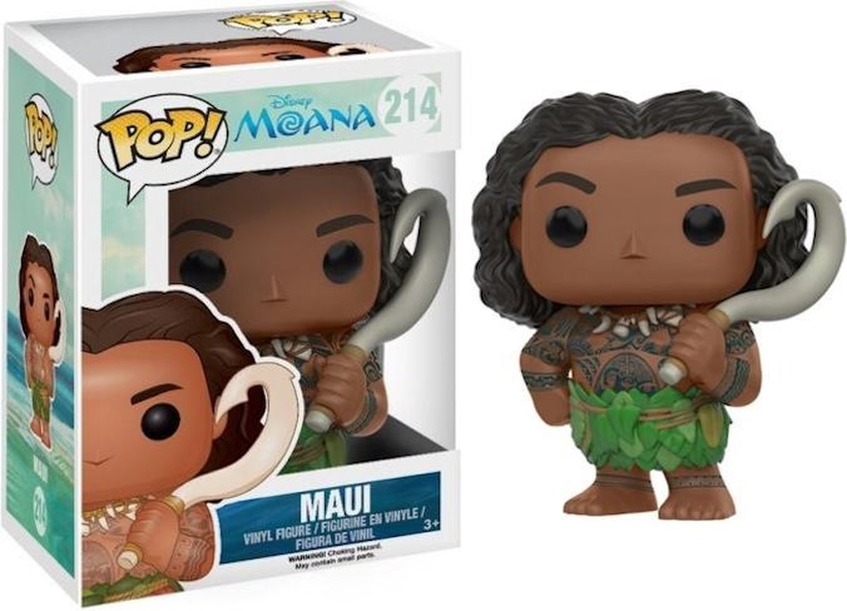 Funko pop! disney: moana - maui 'vaiana' #214