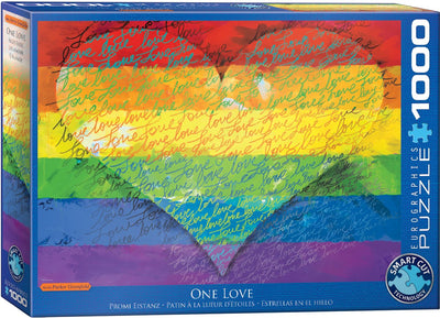 Eurographics puzzel one love - 1000 stukjes