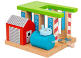 Bigjigs rails - wasstraat - afbeelding 1