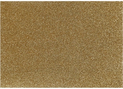Creativ company opstrijkfolie glitter goud, a5