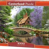 Castorland river cottage – puzzel – 1.000 stukjes – satijnen afwerking – perfecte pasvorm – europese kwaliteit