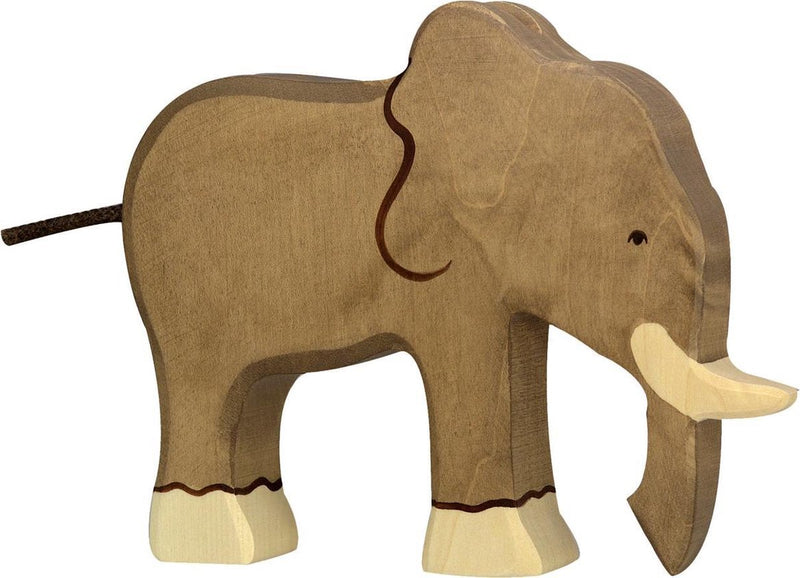 Holztiger houten olifant