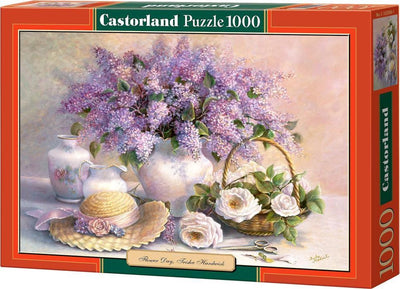 Castorland legpuzzel flower day trisha hardwick, 1000st.