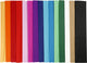 Creotime crêpepapier 250 x 50 cm 15 stuks multicolor