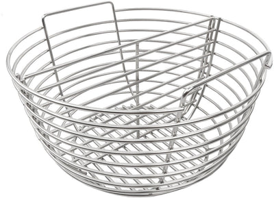 Patton rvs houtskoolmand voor 20 en 21 large kamado - 35,5 x 34,5 x 20,5 cm