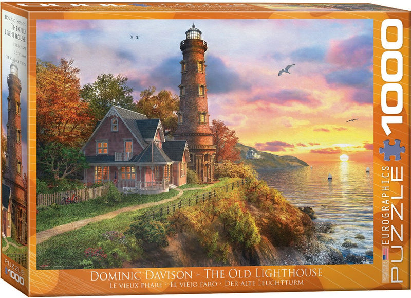 Eurographics - de oude vuurtoren [the old lighthouse] - dominic davison - 1000 stukjes 68×48cm (b×h) - legpuzzel