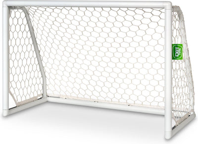 Exit toys exit scala aluminium voetbaldoel 120x80cm - weerbestendig - voetbal goal - voor kinderen - tuin - wit