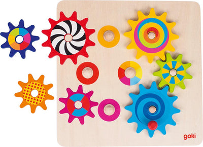 Goki tandwiel puzzel, 8dlg.