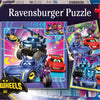 Ravensburger puzzel batwheels - drie puzzels - 49 stukjes - kinderpuzzel