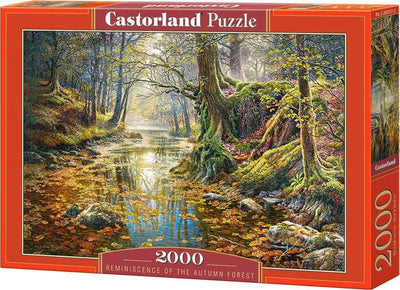 Castorland reminiscence of the autumn forest – puzzel – 2.000 stukjes – satijnen afwerking – perfecte pasvorm – europese kwaliteit
