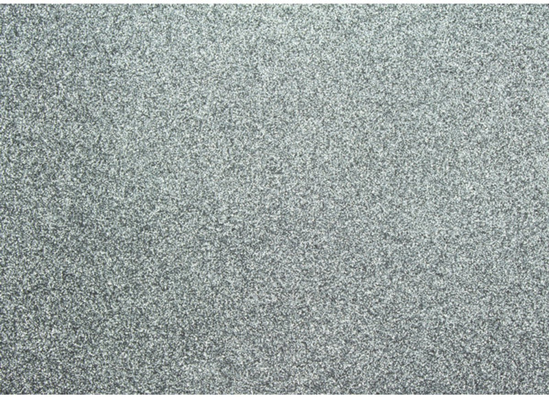 Kangaro glitterkarton - platinum grijs - 50x70cm - pak ã 10 vel - k-0060k30