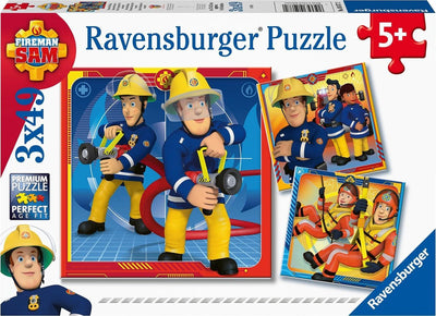 Ravensburger puzzel onze held sam - 3x49 stukjes - kinderpuzzel