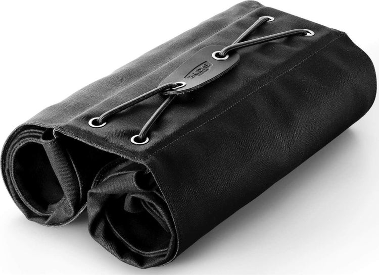 Brooks brick lane fietstassen zwart 2x15l - waterdicht duurzaam