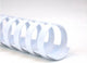 Gbc combbind bindruggen wit - a4 - 12 mm - 100 stuks