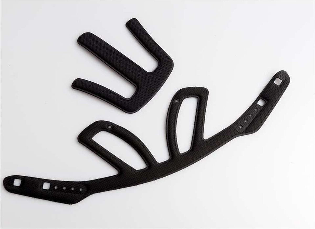 Abus ersatzteil fahrradhelm polsterset pedelec 2.0 64390-schwarz-l