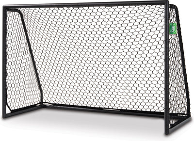 Exit toys exit scala aluminium voetbaldoel 180x120cm - weerbestendig - voetbal goal - voor kinderen - tuin - zwart