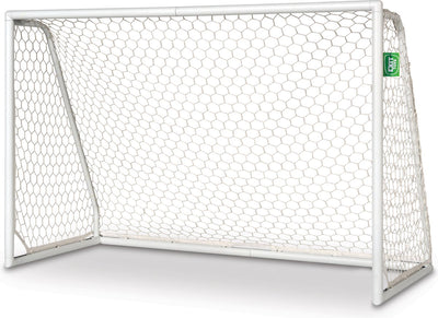Exit toys exit scala aluminium voetbaldoel 180x120cm - weerbestendig - voetbal goal - voor kinderen - tuin - wit