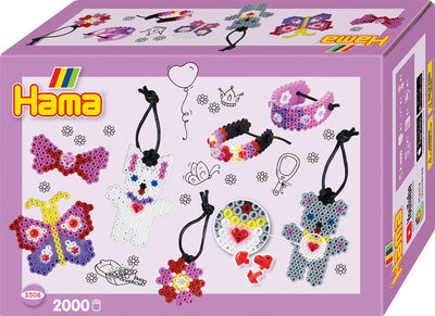 Hama - strijkkralenset - gift box fashion set - 2000 stuks