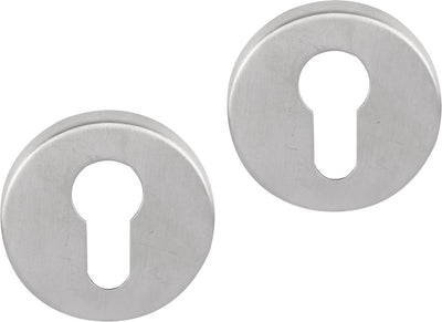 Differnz cilinderrozet - mat chroom - rvs - - essence rond 53x10mm mat chroom