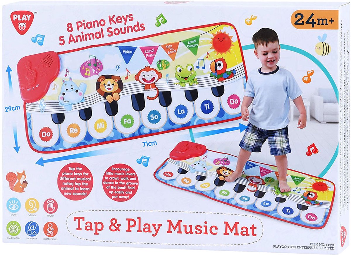 Playgo piano muziekmat - 71cm