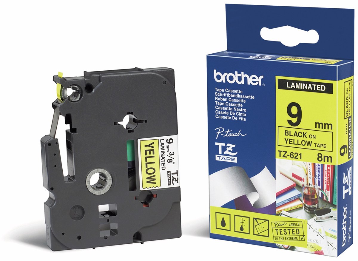 Brother tze621 labelprinter-tape