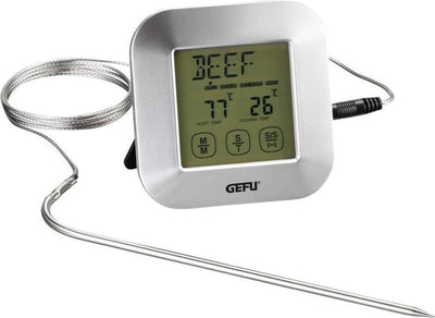 Gefu punto keukenthermometer 14 cm – rvs – tot 300°c – voor frituren, bakken en braadgerechten