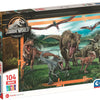 Clementoni legpuzzel super color maxi jurassic world, 104st.