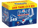 Finish quantum infinity shine vaatwastabletten - 3 x 83 = 249 capsules - voordeelverpakking