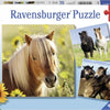 Ravensburger puzzel schattige pony's - 3x49 stukjes - kinderpuzzel