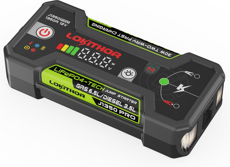 Lokithor jumpstarter j1350 pro 12v 1350a