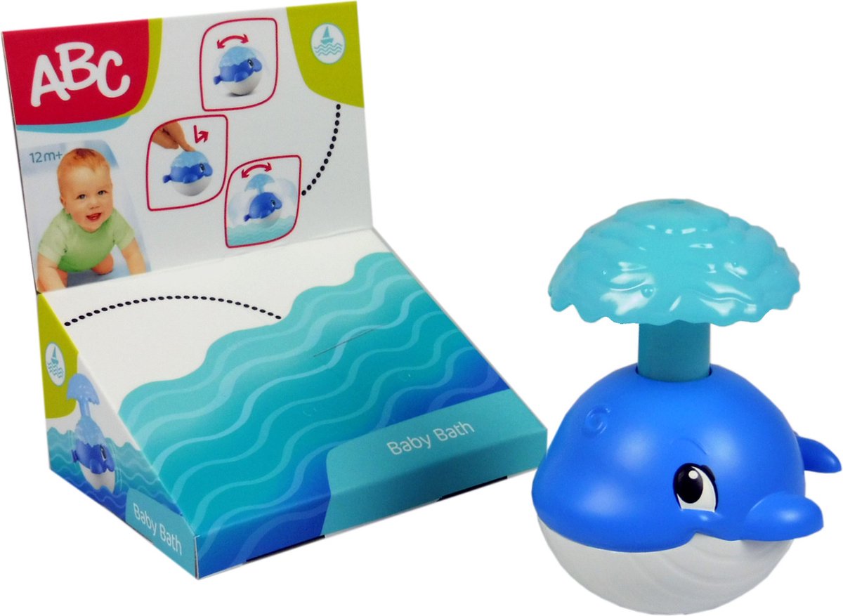 Simba abc - walvis met fontein - badspeelgoed