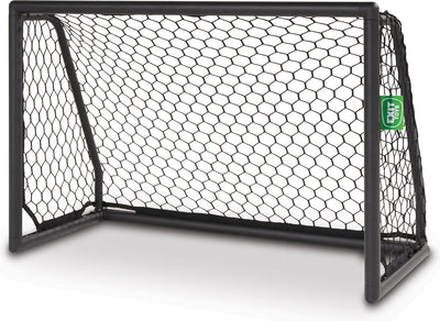 Exit toys exit scala aluminium voetbaldoel 120x80cm - weerbestendig - voetbal goal - voor kinderen - tuin - zwart