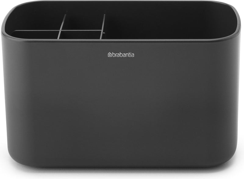 Brabantia renew tandenborstelhouder - 11 x 19,6 x 9,9 cm - dark grey