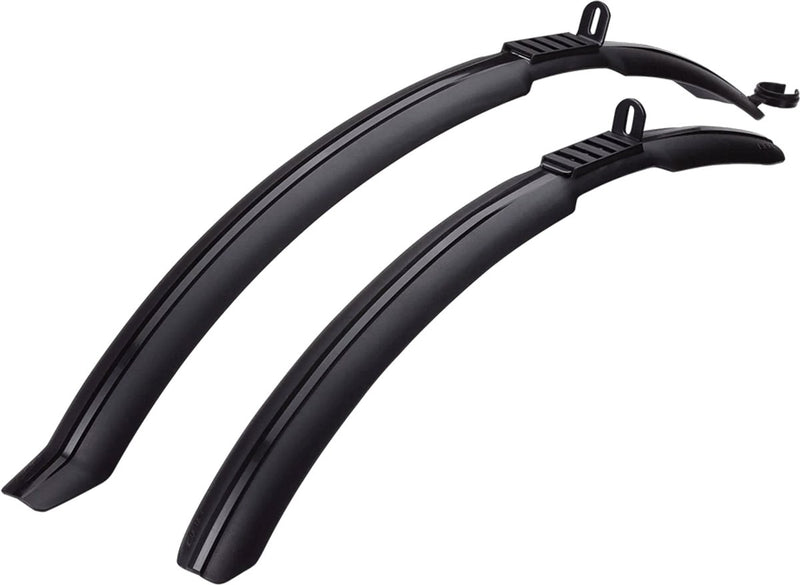 Bbb cycling rainprotectors spatbordset - voor achter - voor stads- en tourfietsen - voor fietsbanden tot 48mm - bfd-25