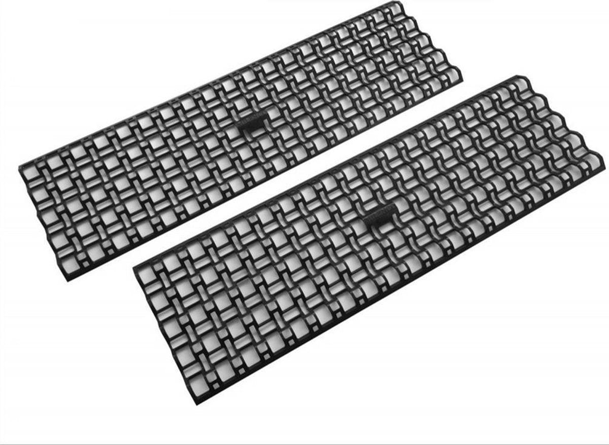 Milenco giant lattice gripmats - grip mats voor auto, caravan of camper - 2 stuks