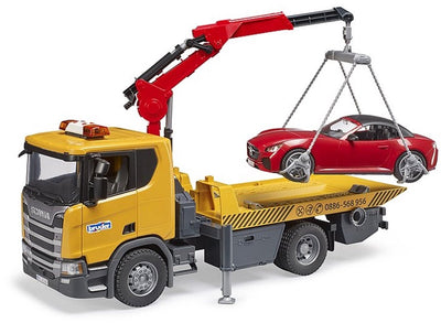 Bruder scania kant-en-klaar model bedrijfswagen(model)
