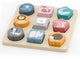 Polarb ® houten vormenpuzzel - wilde dieren