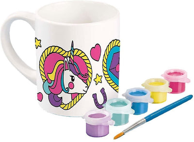 Totum verf je eigen mok eenhoorn